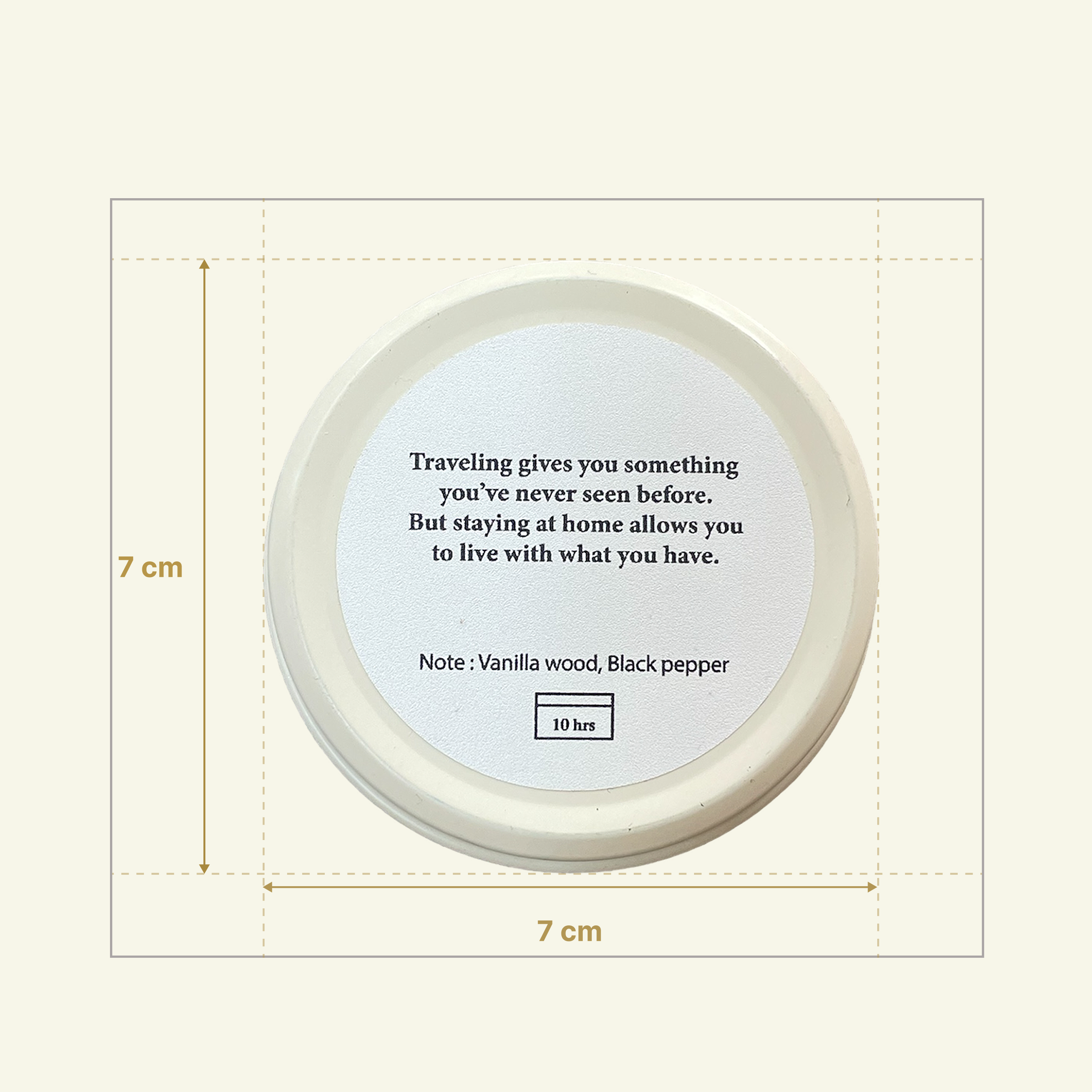 THANKS GOSH IT'S PARTY TIME SOY WAX CANDLE