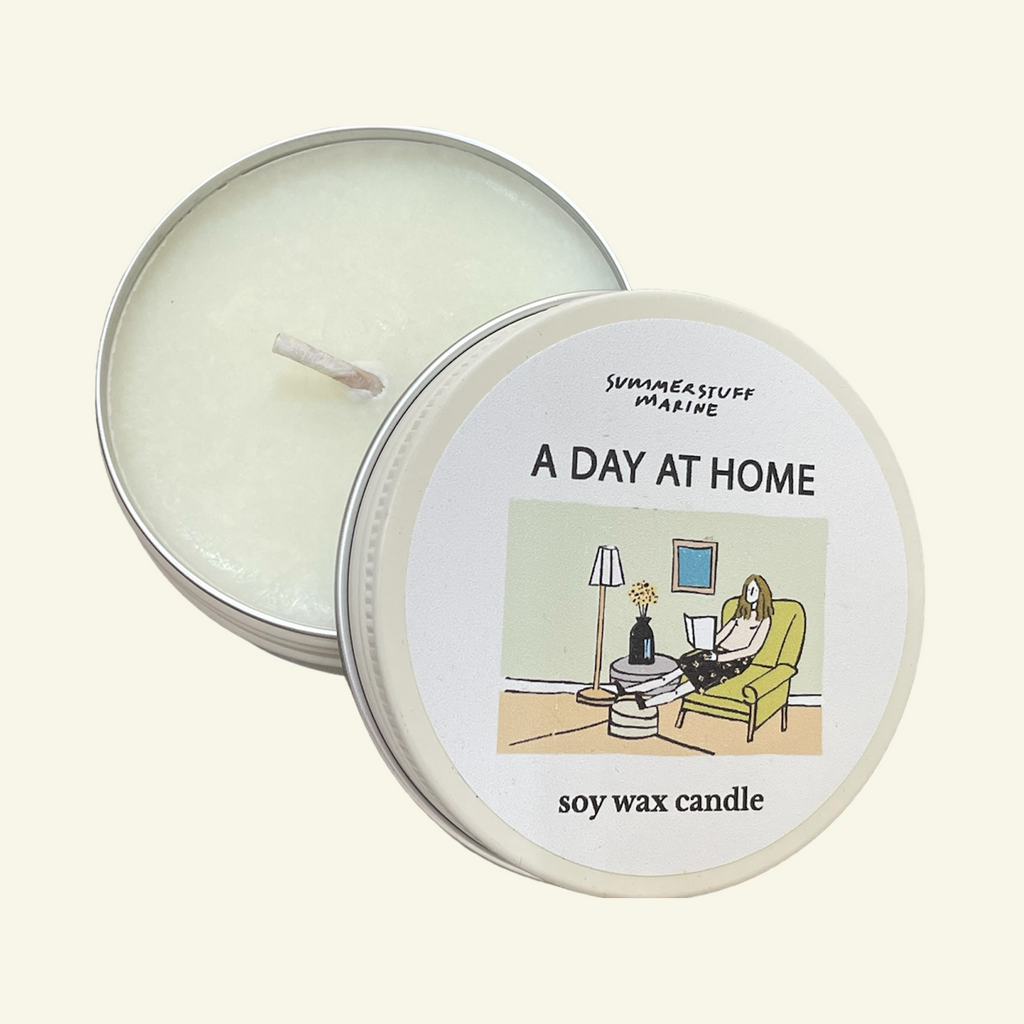 A DAY AT HOME SOY WAX CANDLE