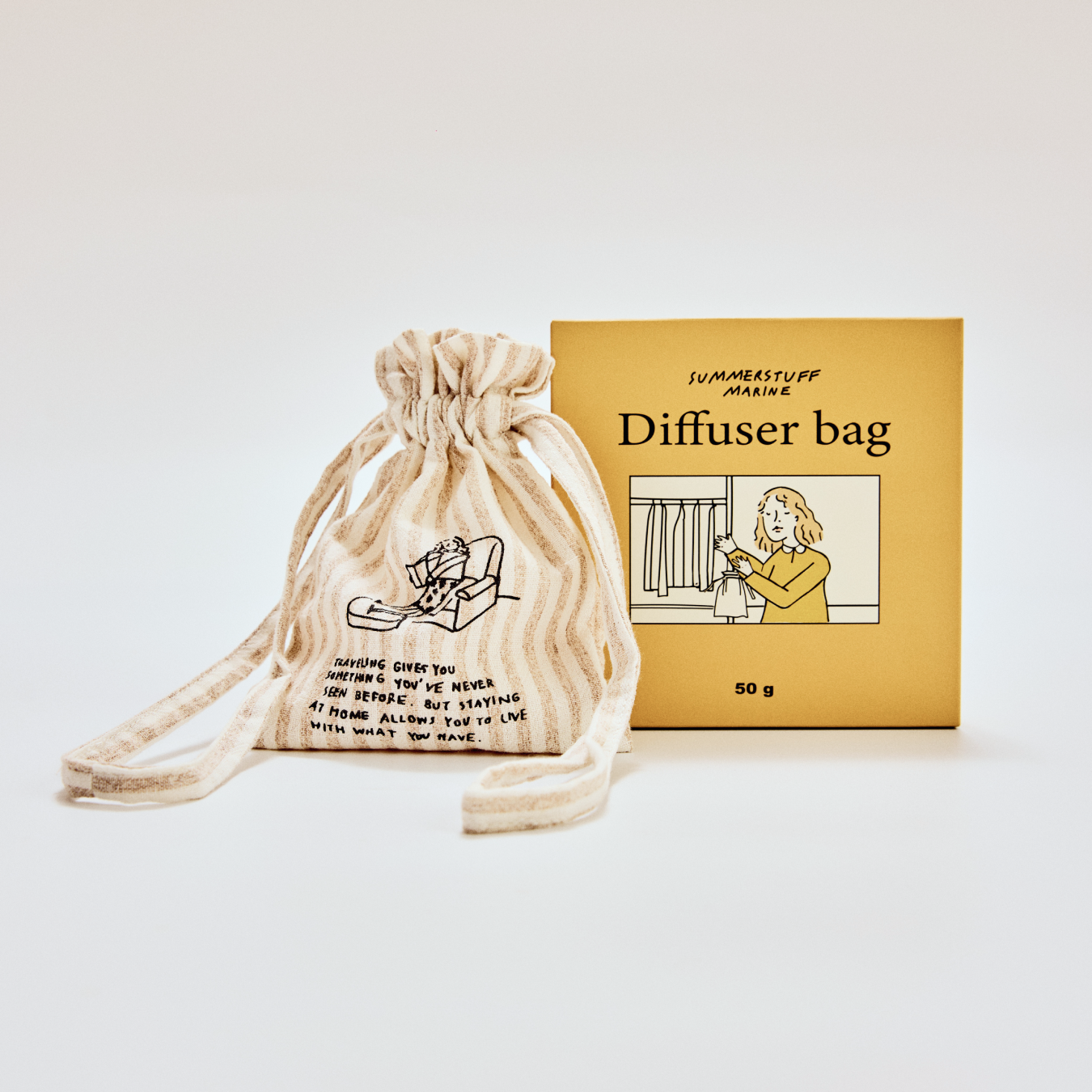 A DAY AT HOME DIFFUSER BAG