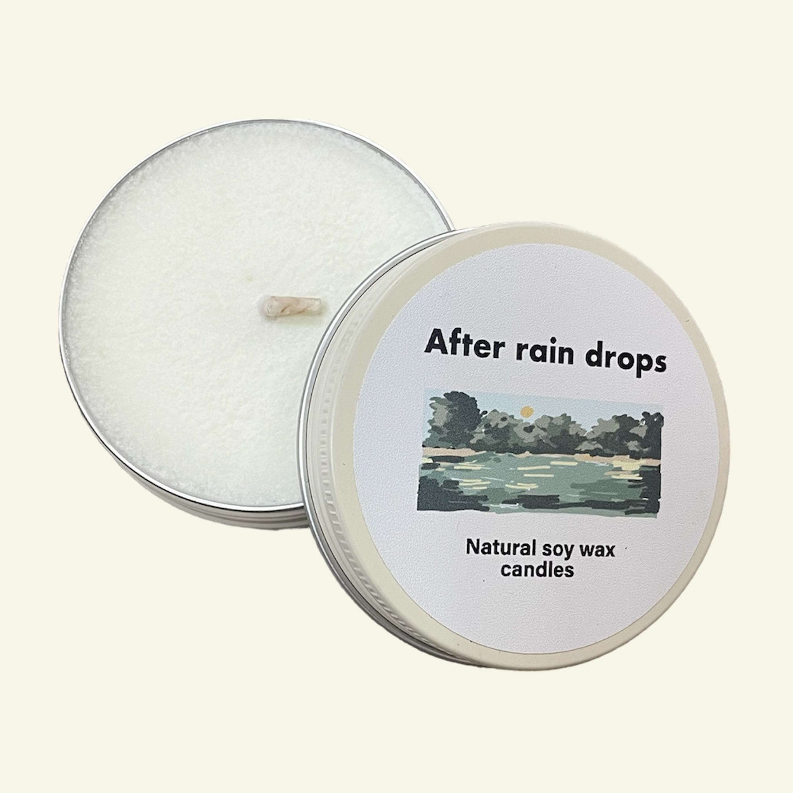 AFTER RAIN DROPS SOY WAX CANDLE