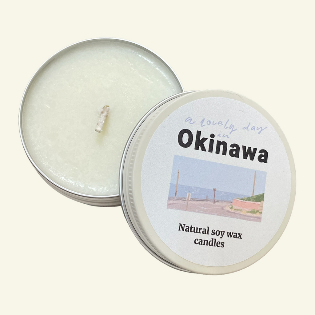 A LOVELY DAY IN OKINAWA SOY WAX CANDLE