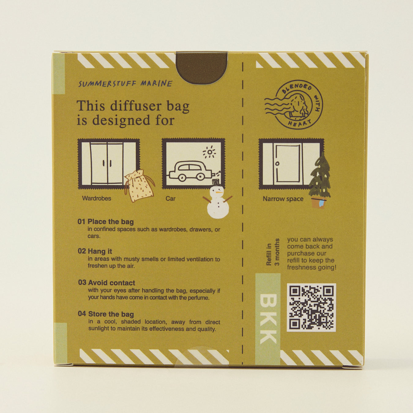 ARMCHAIR TRAVELER DIFFUSER BAG