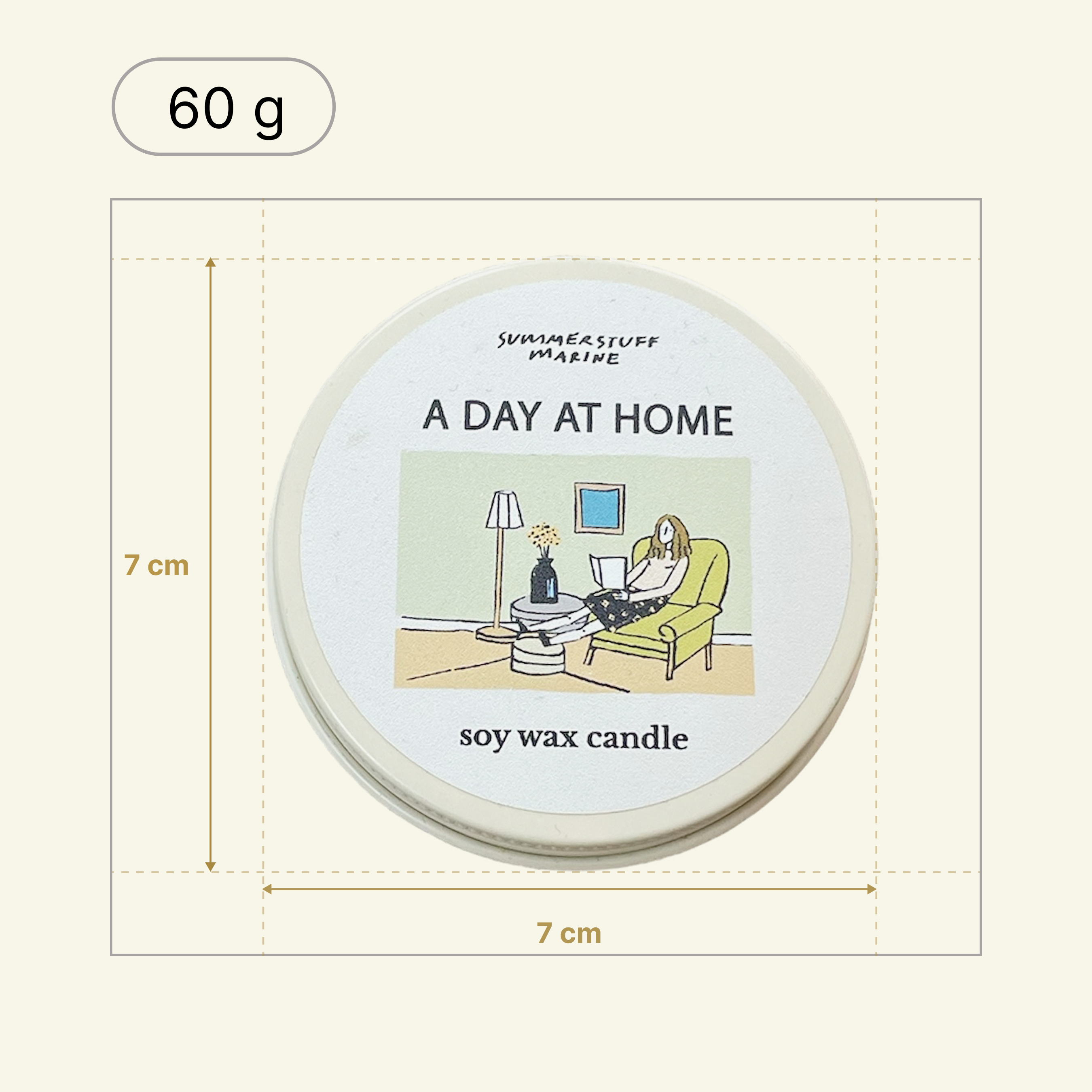 HOLIDAY IN COPENHAGEN SOY WAX CANDLE