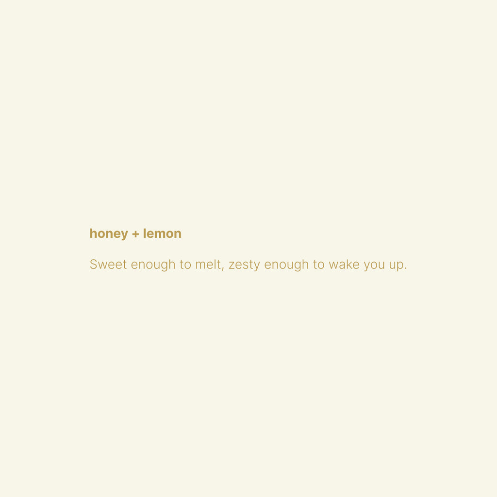 HONEY LEMON SOY WAX CANDLE