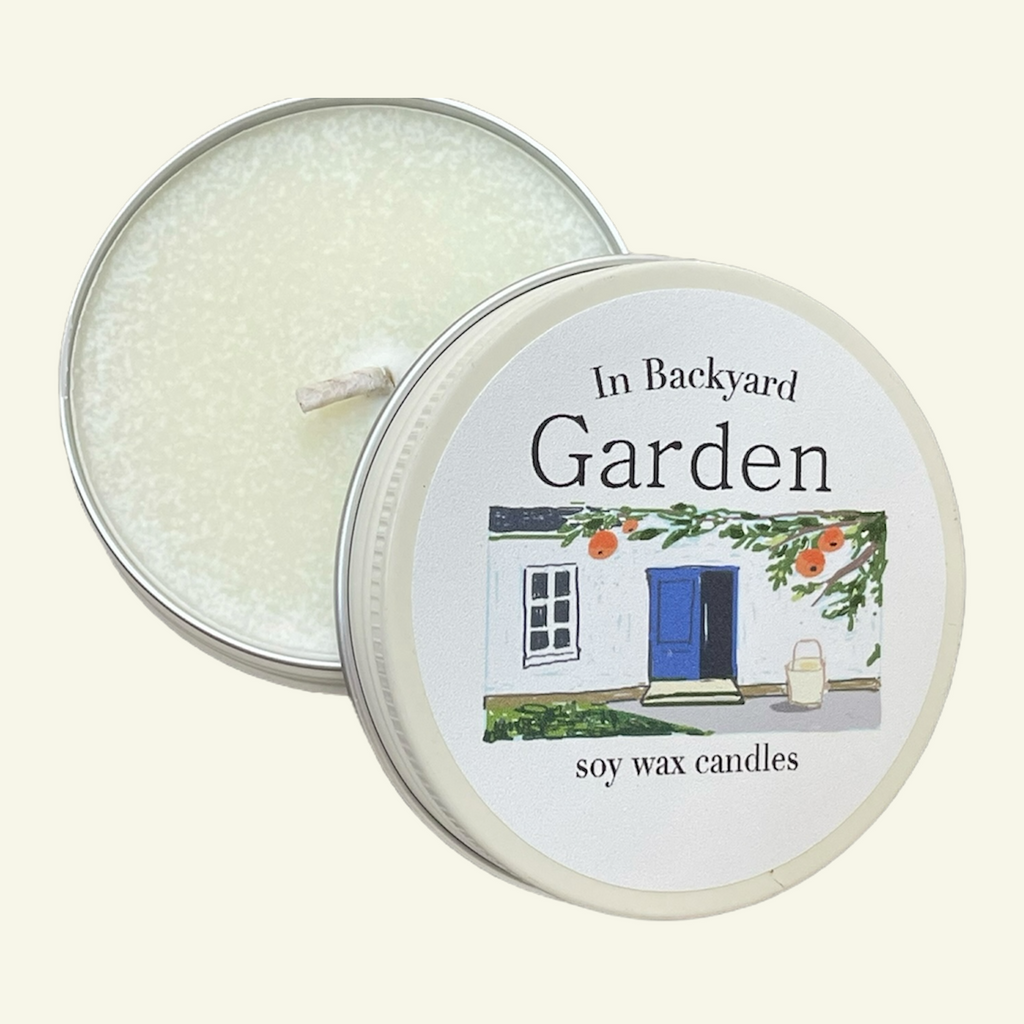 IN BACKYARD GARDEN SOY WAX CANDLE