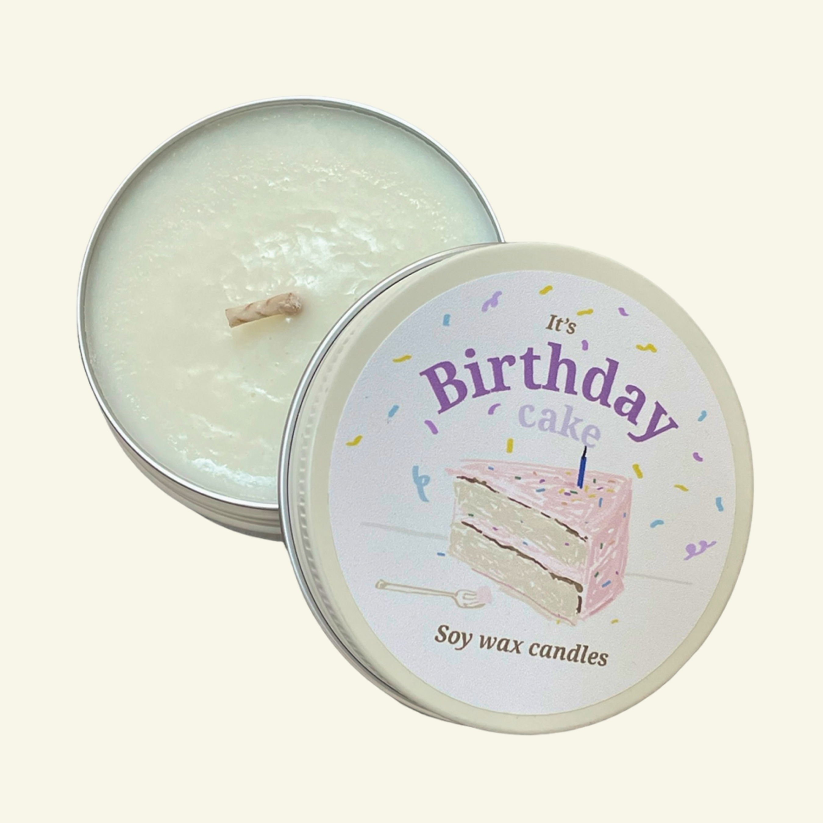 IT'S BIRTHDAY CAKE SOY WAX CANDLE