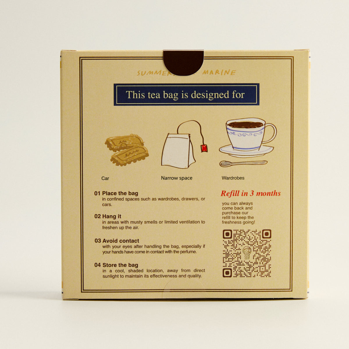 IT'S TEA TIME BAG DIFFUSER