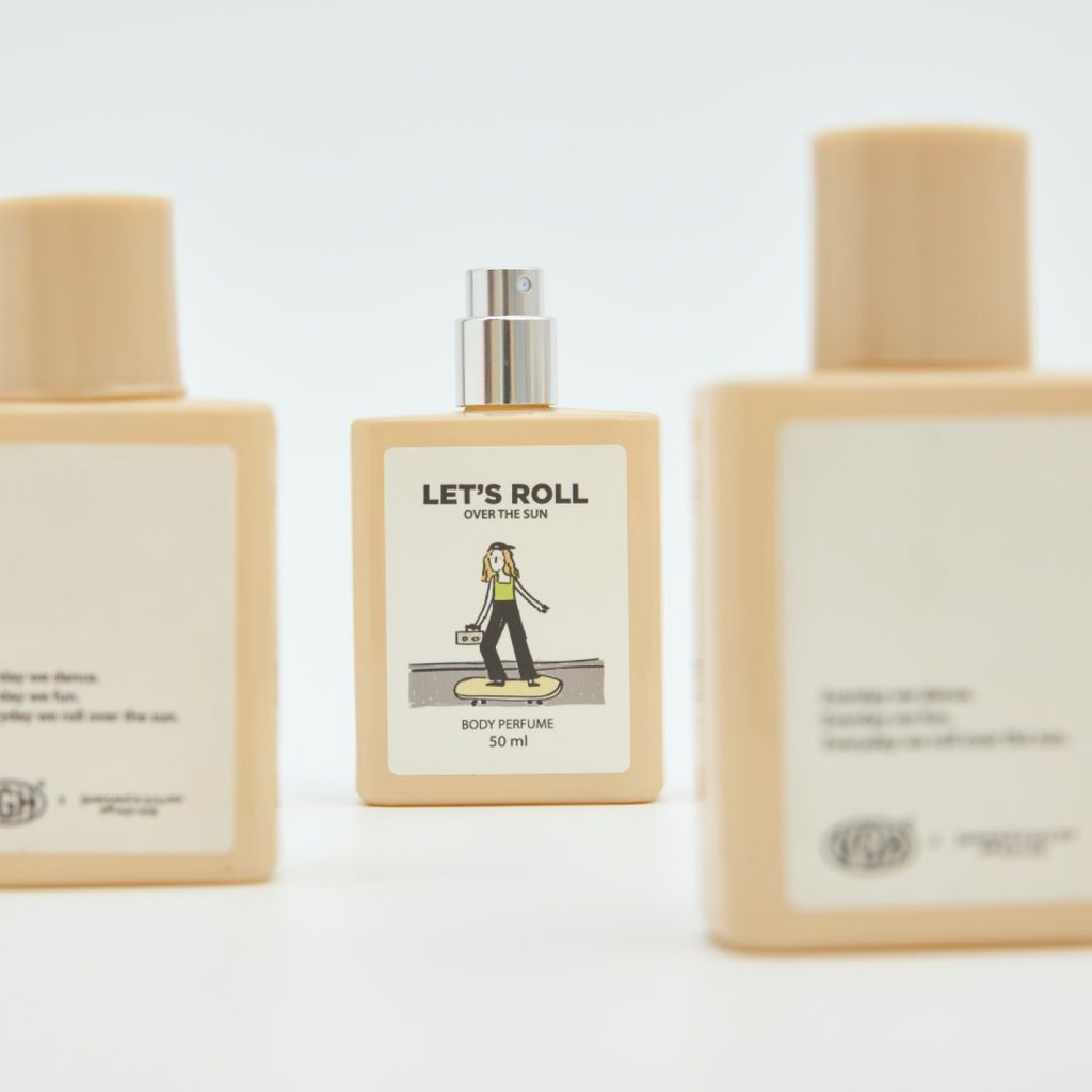 LET'S ROLL OVER THE SUN BODY PERFUME