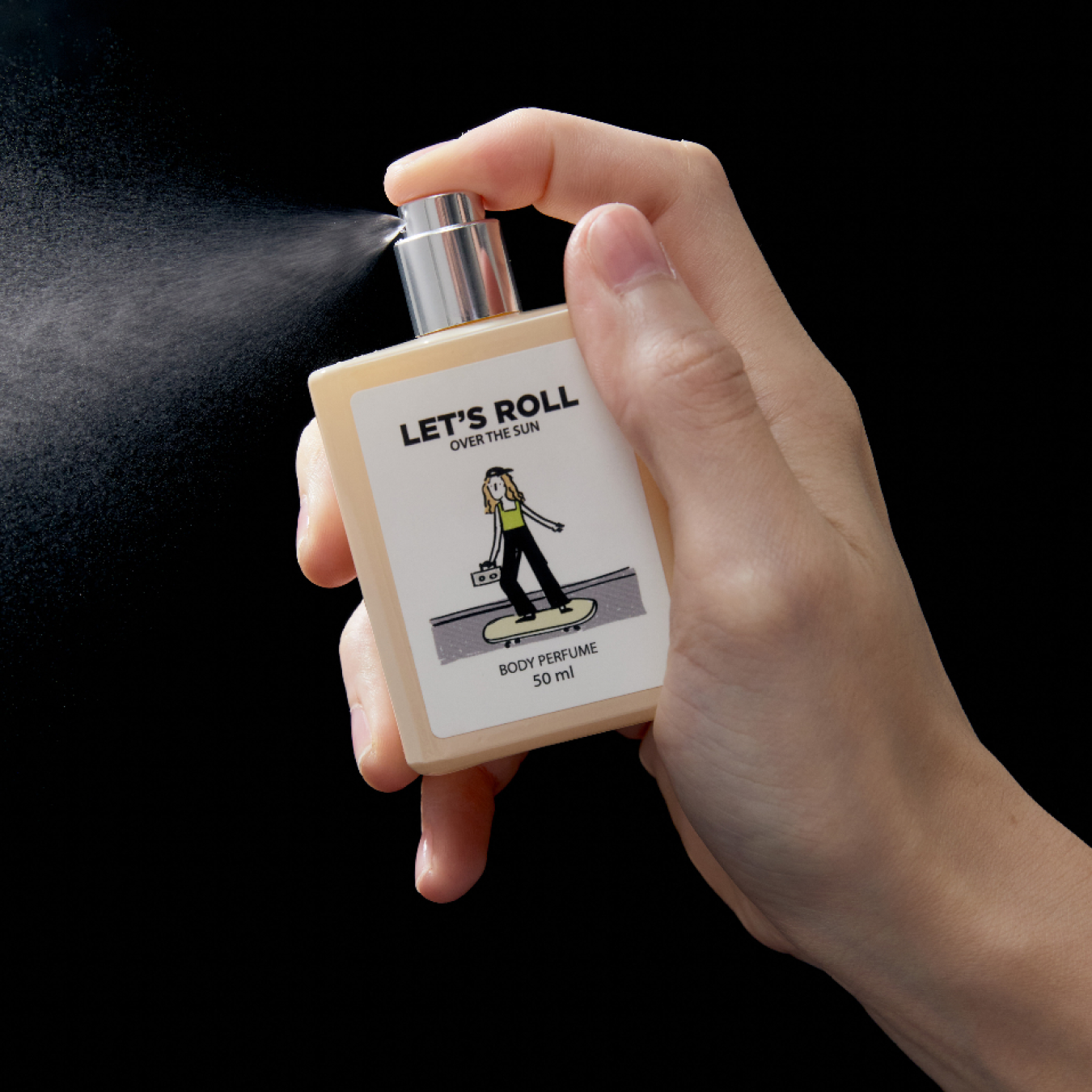 LET'S ROLL OVER THE SUN BODY PERFUME