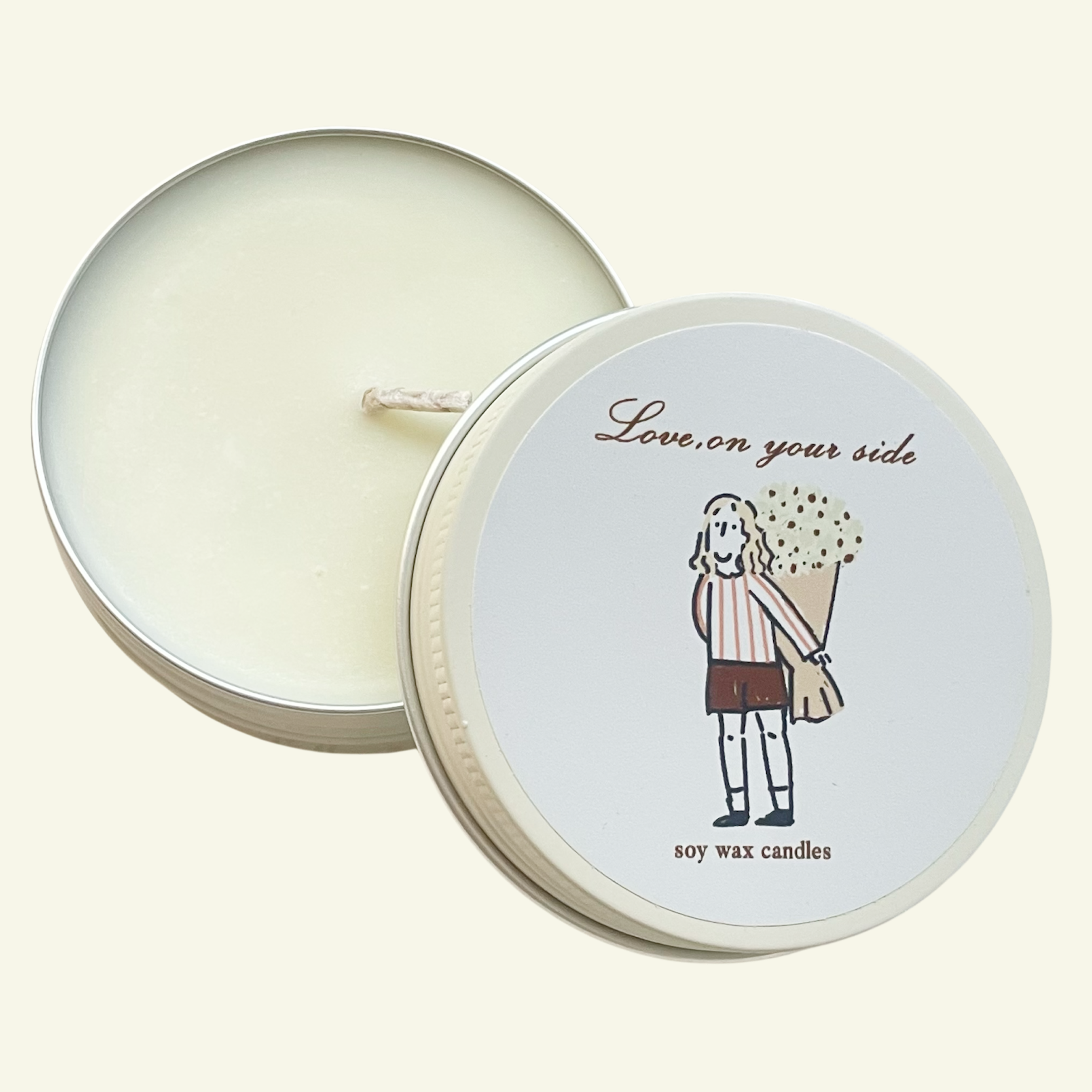 LOVE ON YOUR SIDE SOY WAX CANDLE