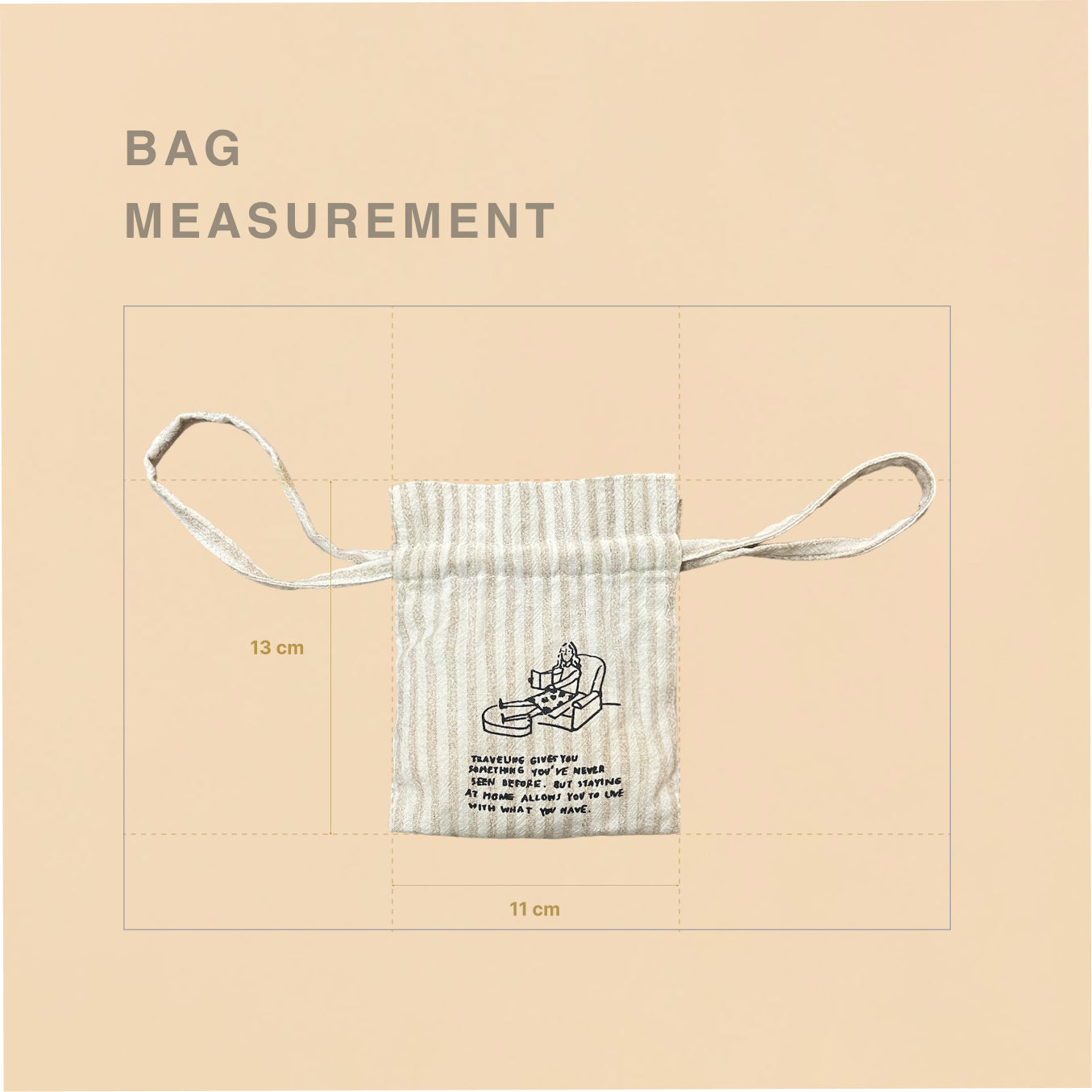 SAY CHEER LOUDER DIFFUSER BAG