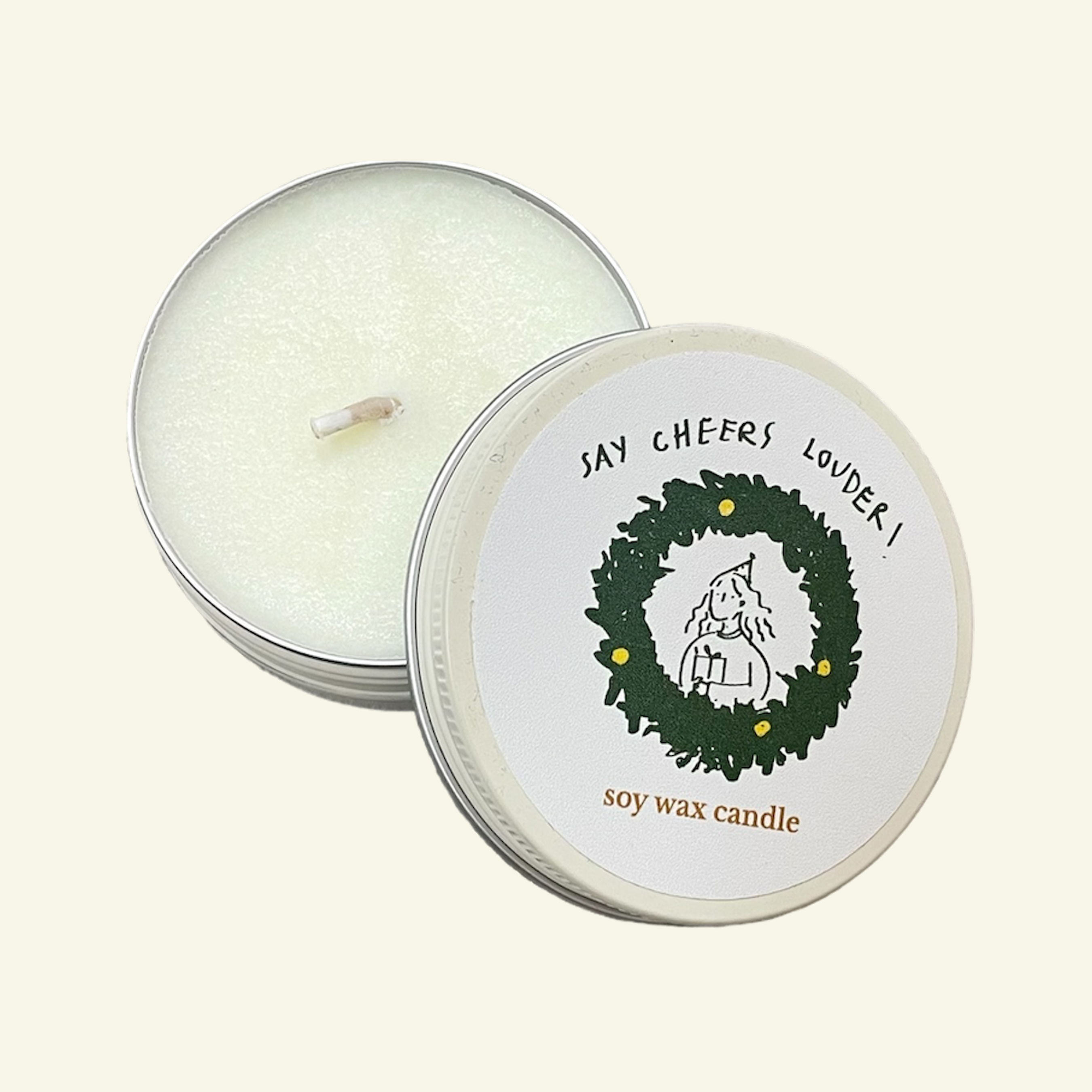 SAY CHEER LOUDER SOY WAX CANDLE