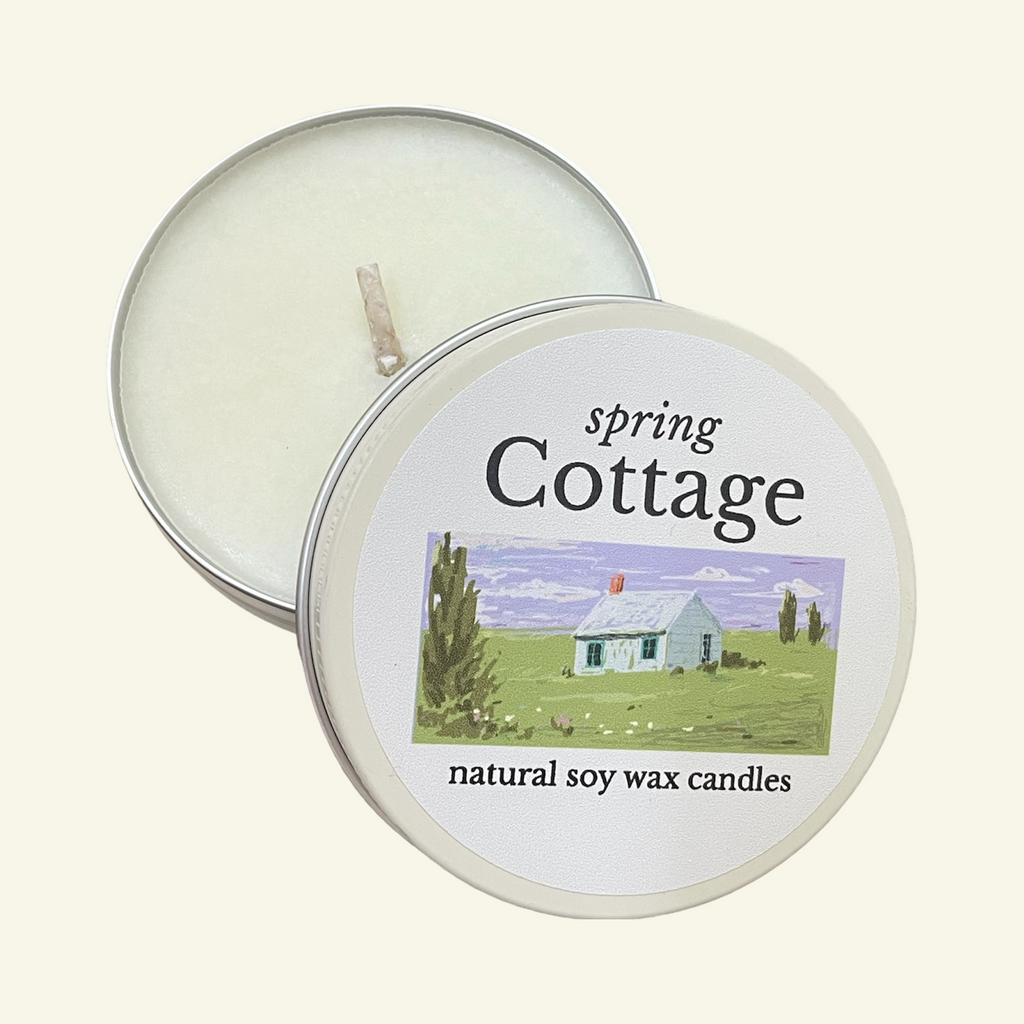 SPRING COTTAGE SOY WAX CANDLE