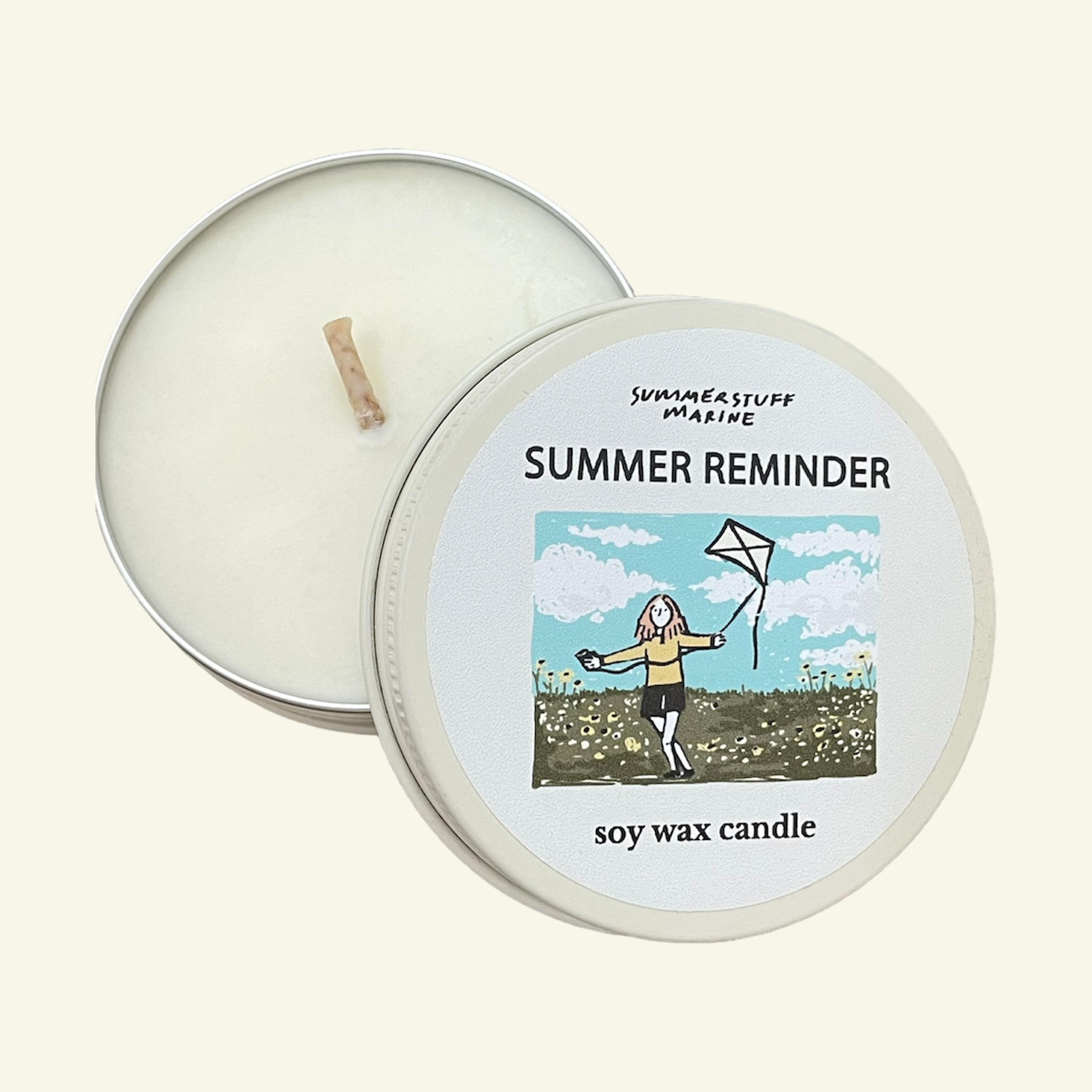 SUMMER REMINDER SOY WAX CANDLE