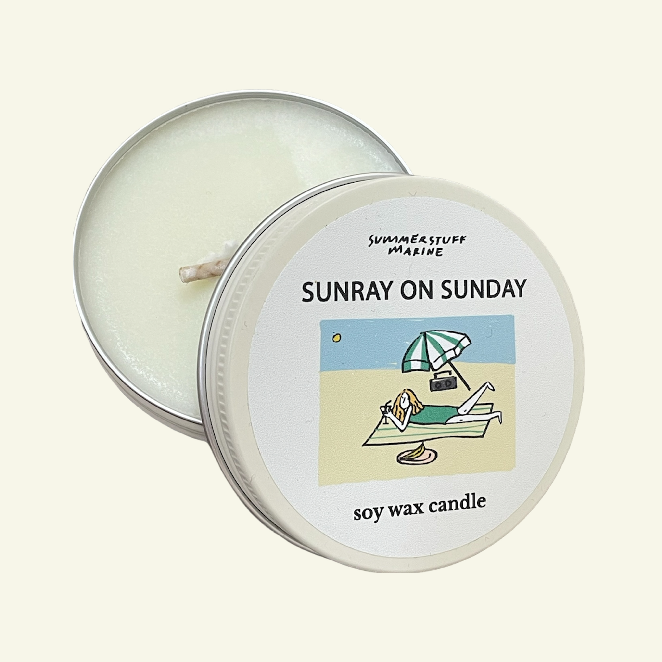 SUNRAY ON SUNDAY SOY WAX CANDLE