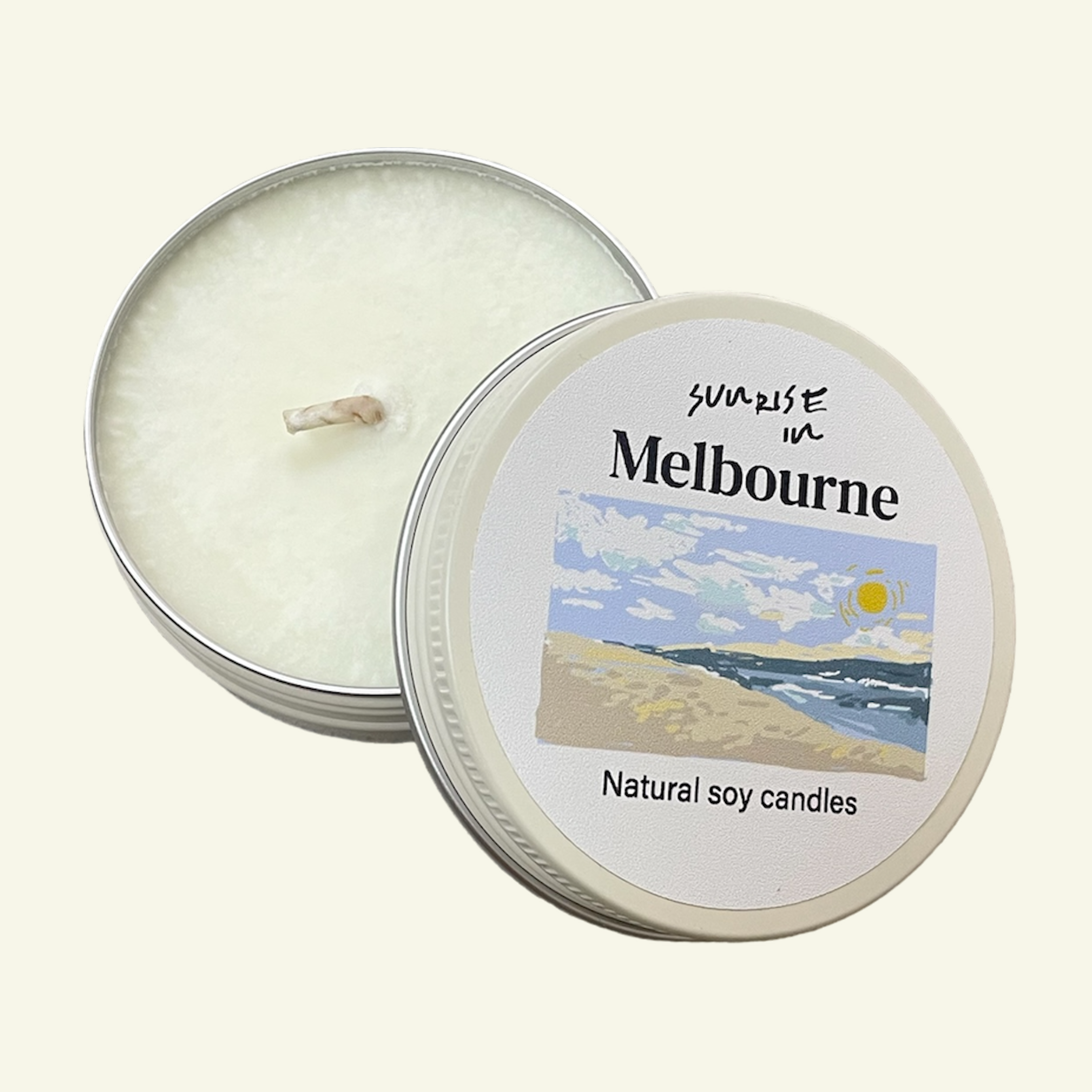 SUNRISE IN MELBOURNE SOY WAX CANDLE