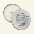 TARO MILK TEA SOY WAX CANDLE