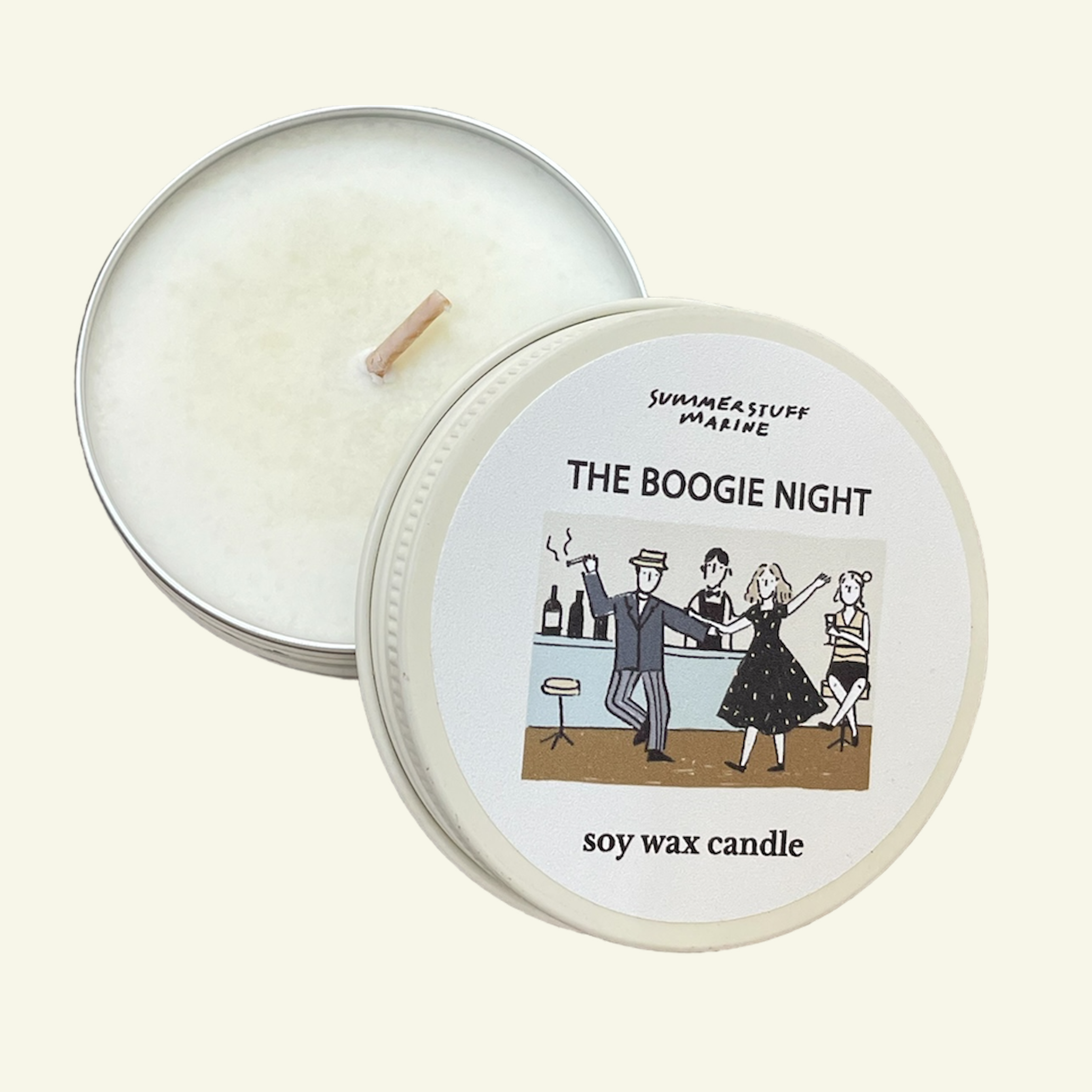 THE BOOGIE NIGHT SOY WAX CANDLE