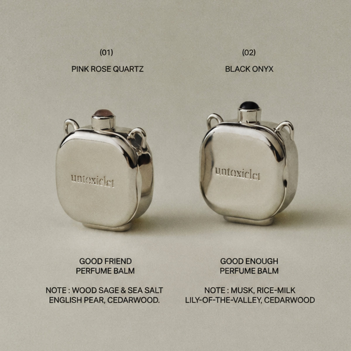 UNTOXICLET - LOCKET PERFUME BALM NECKLACE